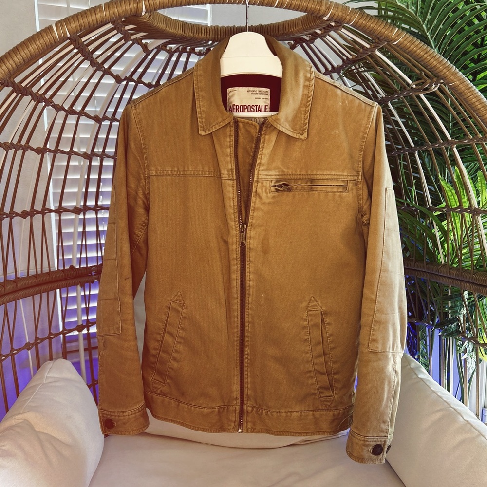 Tan Jacket from Aero